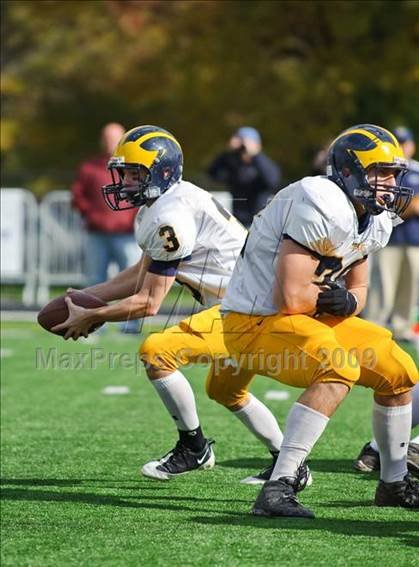 Hirsch lined up in the Glenbrook South backfield